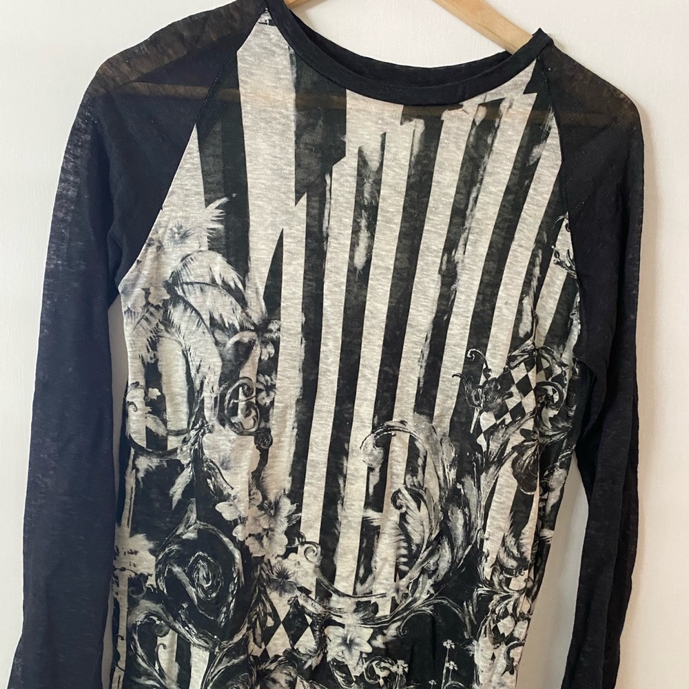 Balmain long-sleeved top; size S. Never worn.